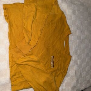 Hollister Mustard Yellow Sweatshirt